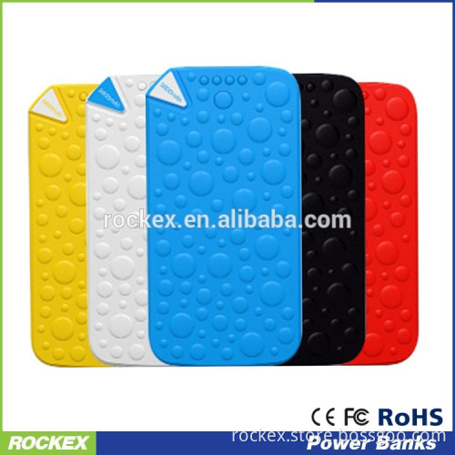 Unique design slim colorful powerbank charger portable power bank 5200mah